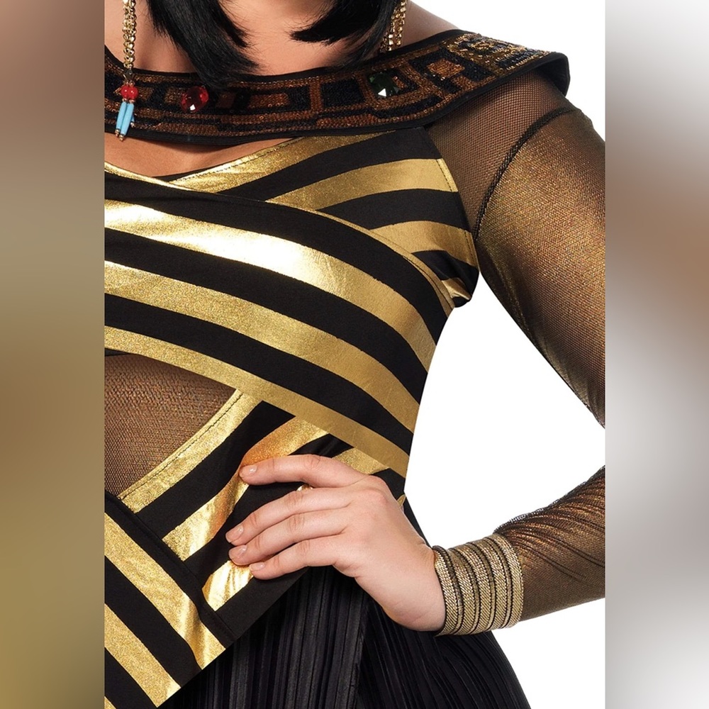 Leg Avenue Egyptian Queen Cleopatra Costume Dress Cos… Gem